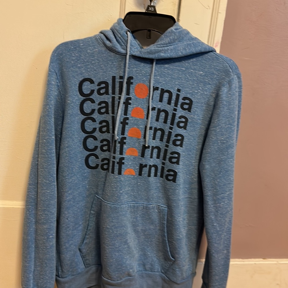 California polyester hoodie